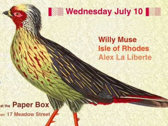 Alex La Liberte at Paper Box